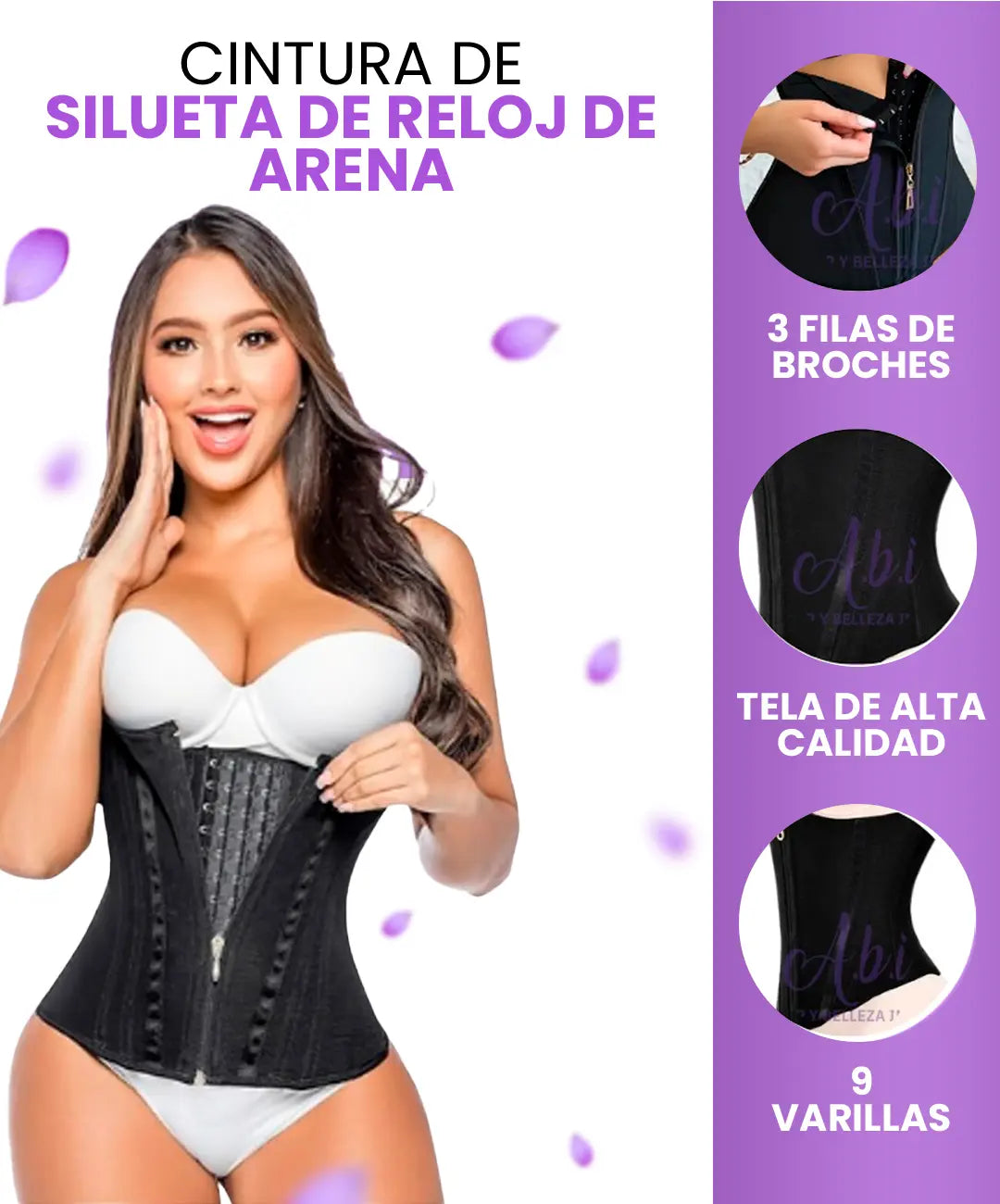 Corset 9 Varillas Reloj de Arena